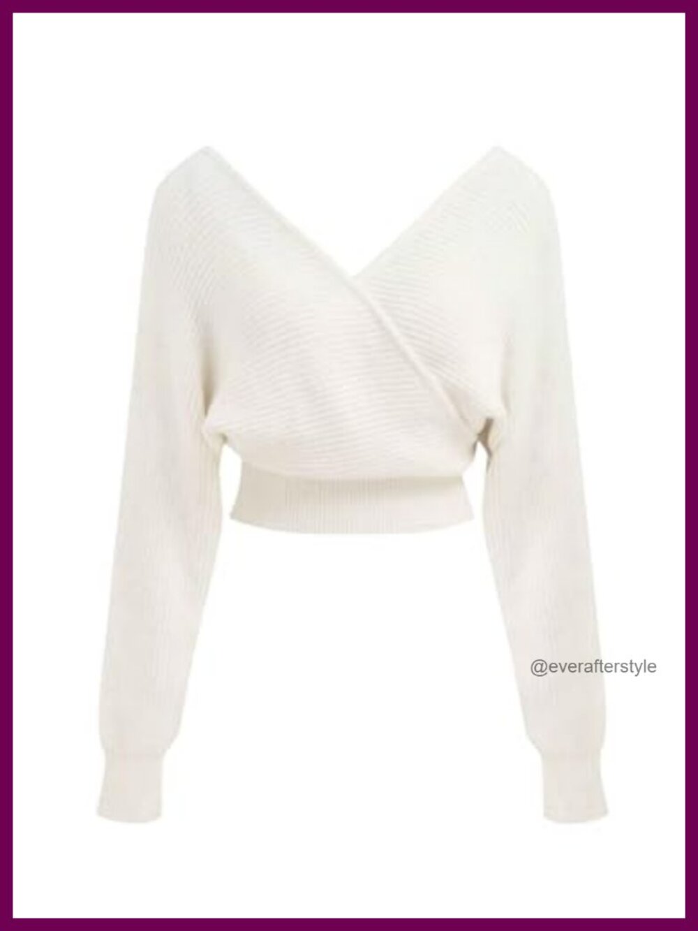Women's Off Shoulder Knit Sweater Pullover Long Sleeve Crop Top Fall Outfit